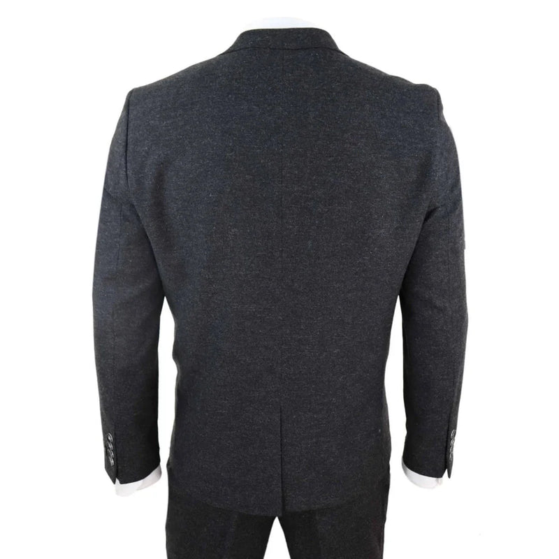 STZ22 - Men's Wool Tweed Suit 3 Piece Authentic 1920s Classic