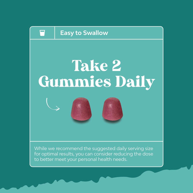 Sugar Free Magnesium Gummies for Adults - Vegan Citrate, 180mg Elemental | Berry Flavor | Non-GMO, Halal, Gluten Free (2 Months)