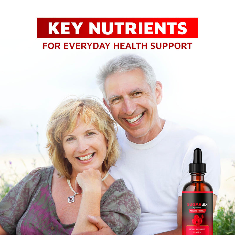 Sugar Six 5 Pack – Drops, Formula & Support | 5 Bottles for 5 Months
