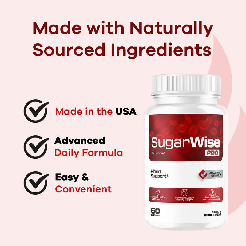 LIVORKA SugarWise Pro Capsules – All-Natural Premium Formula, 300 Capsules (5 Pack)