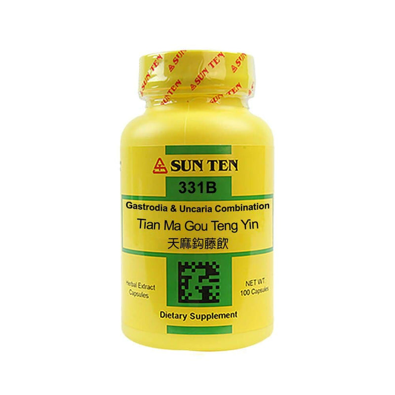 Sun Ten - Gastrodia & Uncaria Capsules (Tian Ma Gou Teng Yin)