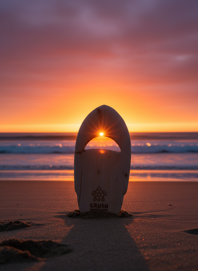 The Glide - handcrafted handplane designed for bodysurfers