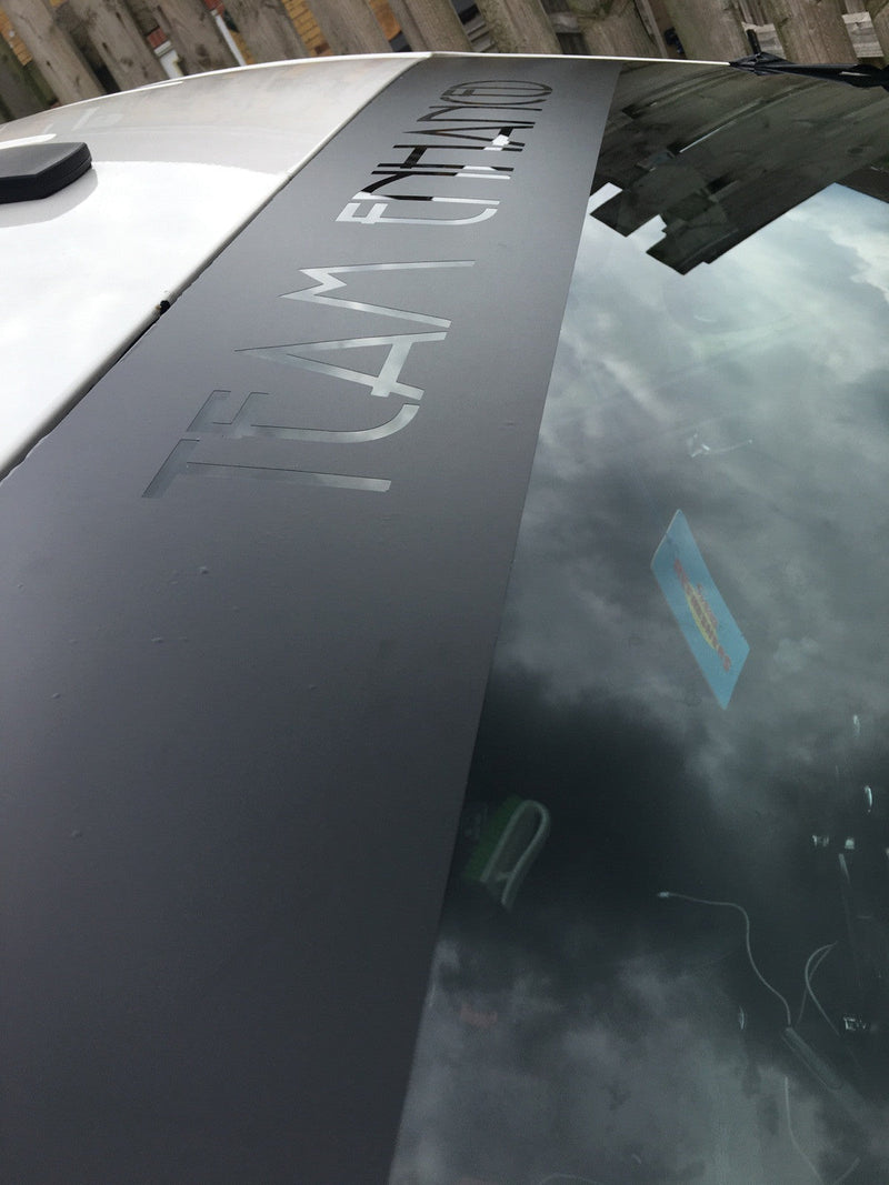 Enhanced Nation Sunstrip – Official CEUK Car Club Vinyl