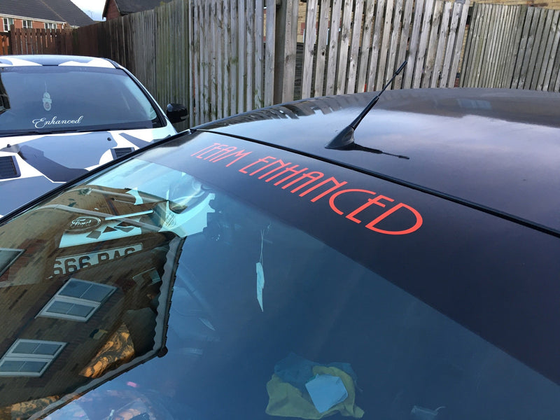 Enhanced Nation Sunstrip – Official CEUK Car Club Vinyl