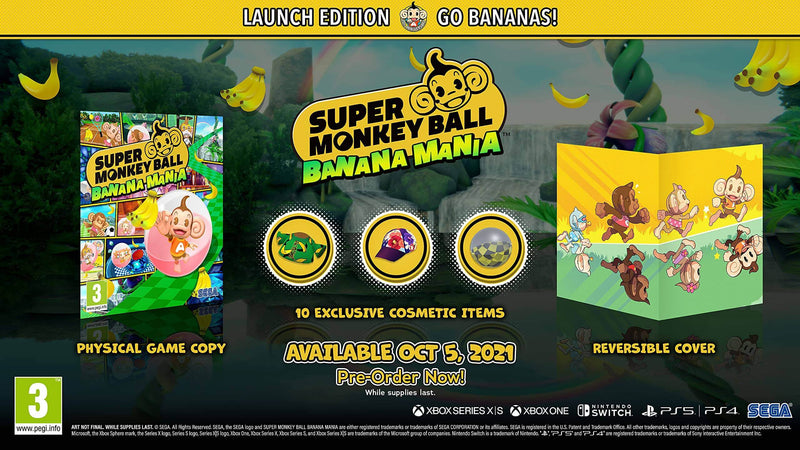 Super Monkey Ball Banana Nintendo Switch