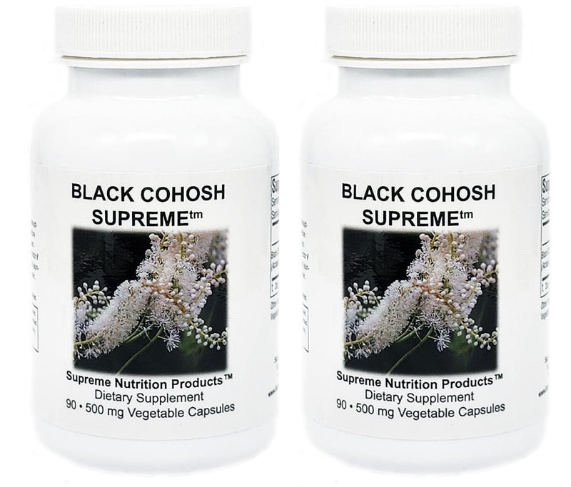 Supreme Nutrition Black Cohosh Supreme – 180 Veg Capsules (Pack of 2)