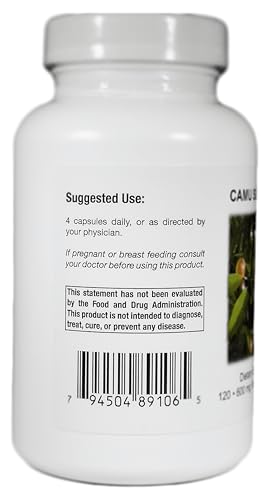 Supreme Nutrition Camu Supreme – 120 Pure Camu Camu Fruit Vegetarian Capsules