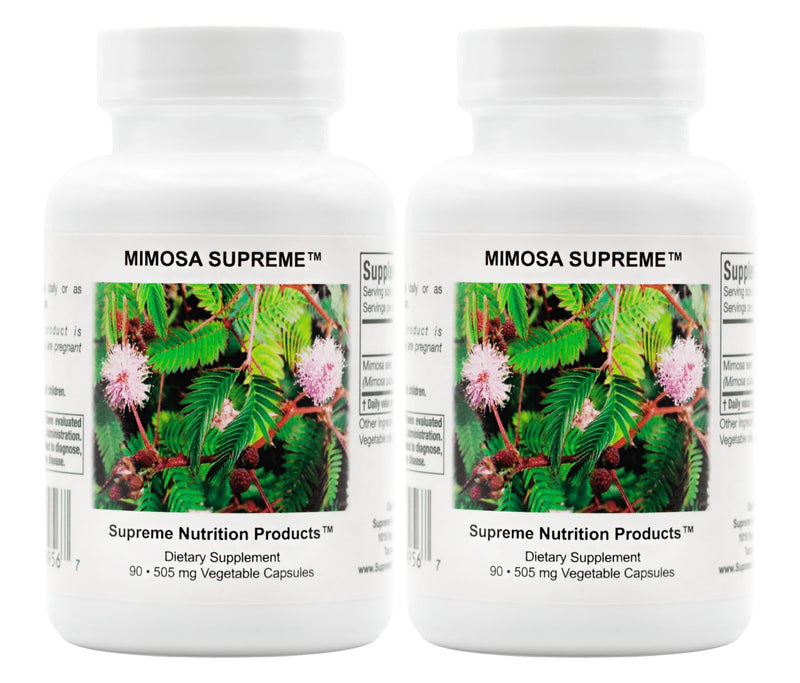 Supreme Nutrition Mimosa Supreme – 2-Pack, 90 Pure Mimosa Pudica Seed Capsules