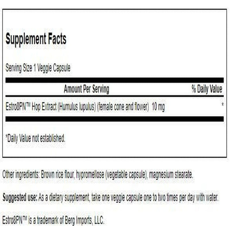 Swanson Estro8Pn Hop Extract 10 mg – 60 Veg Caps (2 Pack)