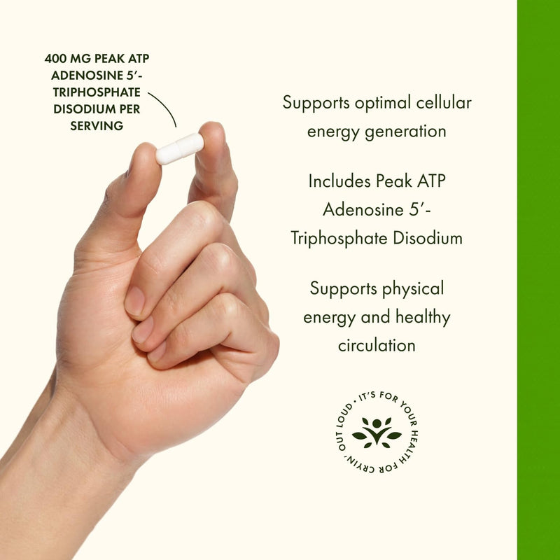 Swanson Peak ATP 400 mg - 2 Pack | Energy & Circulation Support