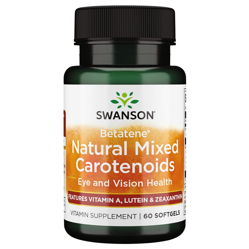 Swanson ULT Betatene NAT Mix Carotenoids 60SG - Softgels