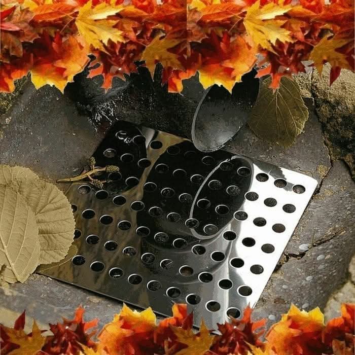 Rustproof Stainless Steel Swirl Drain Guard Cover 15cm
