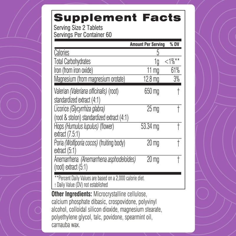 Swisse Sleep Valerian Root Capsules | Melatonin Free Sleep Support | 120 Tablets