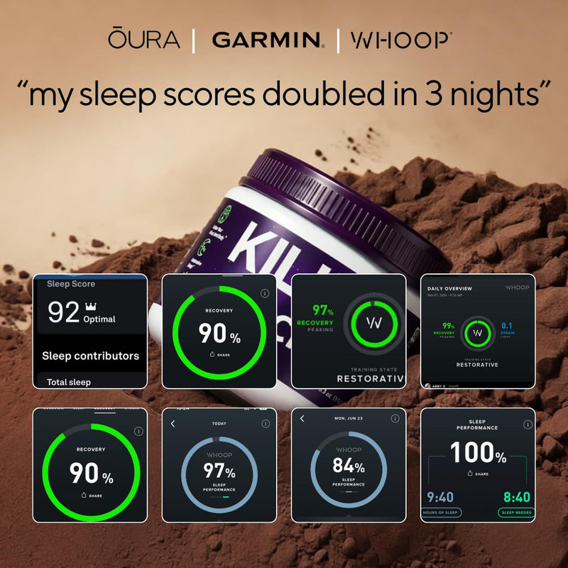 Switch Killswitch Sleep Aid: Sugar-Free Magnesium Cocoa for Restful Nights | 30 Servings