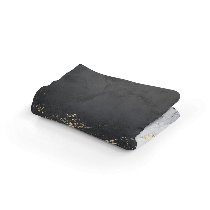 Golden Crest Waves Blanket