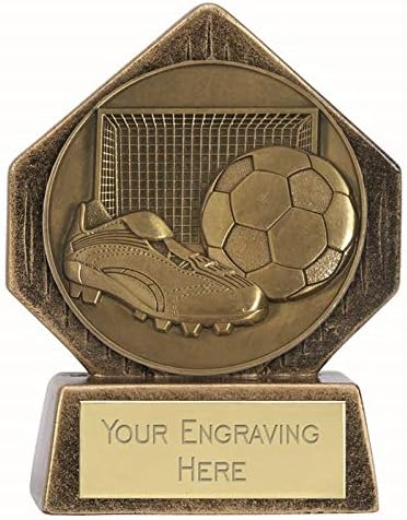 Personalised Engraved Pocket Peak Vision Football N 3 1/4 Inch (8cm)
