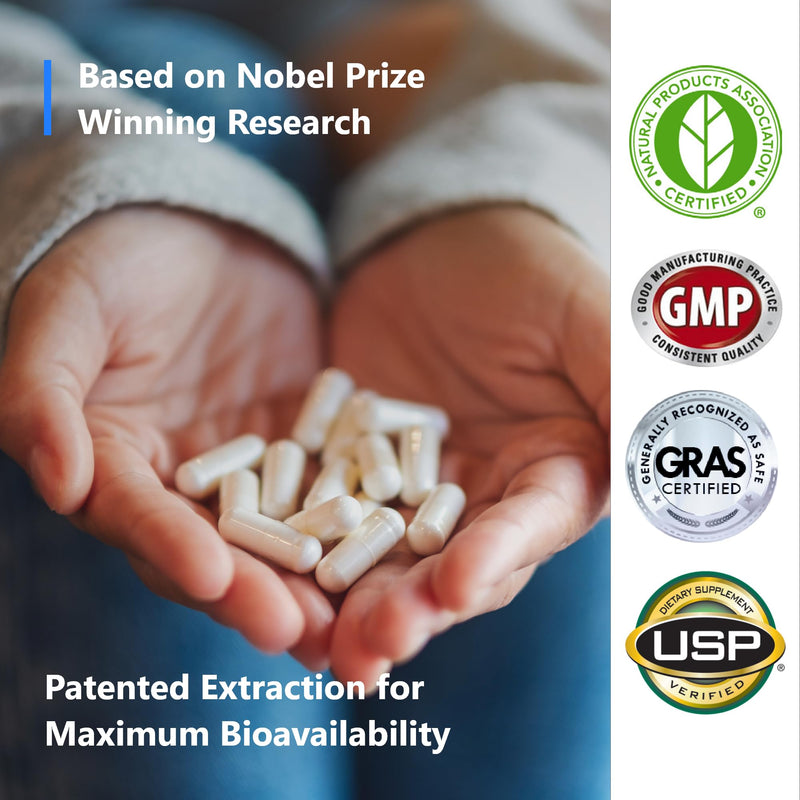 TA-65 Telomerase Activation Supplement – 100 Units, 30 Capsules | T.A. Sciences