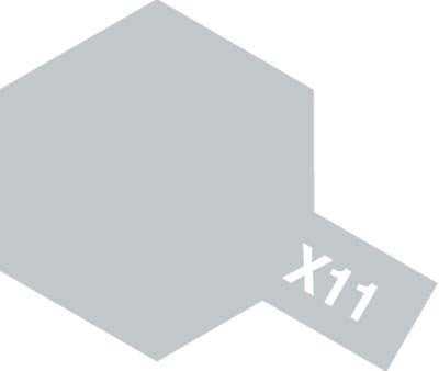 Tamiya Acrylic Paint Mini X-11 Chrome Silver