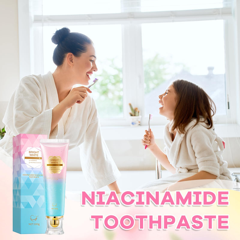 Niacinamide Whitening Toothpaste – Intensive Stain Removal & Enamel Protection