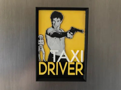Taxi Driver Movie Fridge Magnet