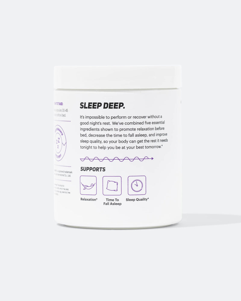 TB12 Sleep - Sleep Support with Magnesium, L-Theanine, Chamomile, GABA & Melatonin