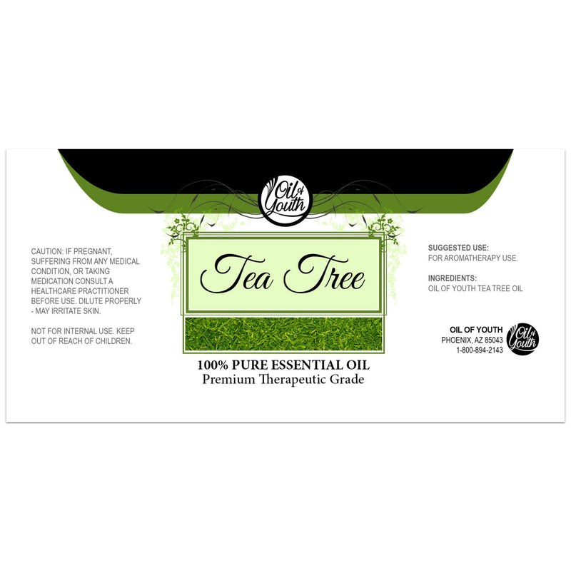 Oil of Youth Tea Tree Essential Oil 16oz Bulk – Pure Therapeutic Grade