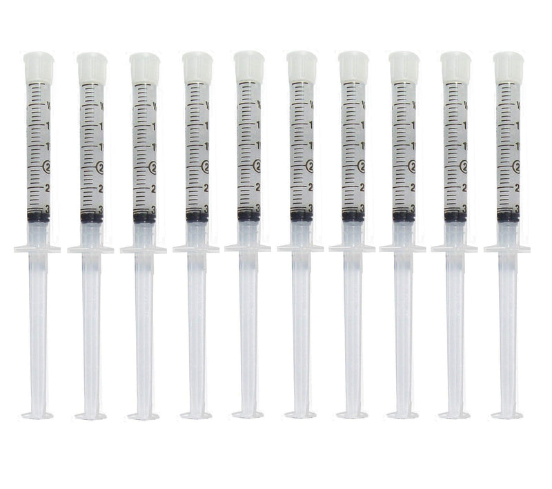 Teeth Whitening Gel Syringe Dispensers – 22% Carbamide Peroxide, 10 x 3ml Syringes