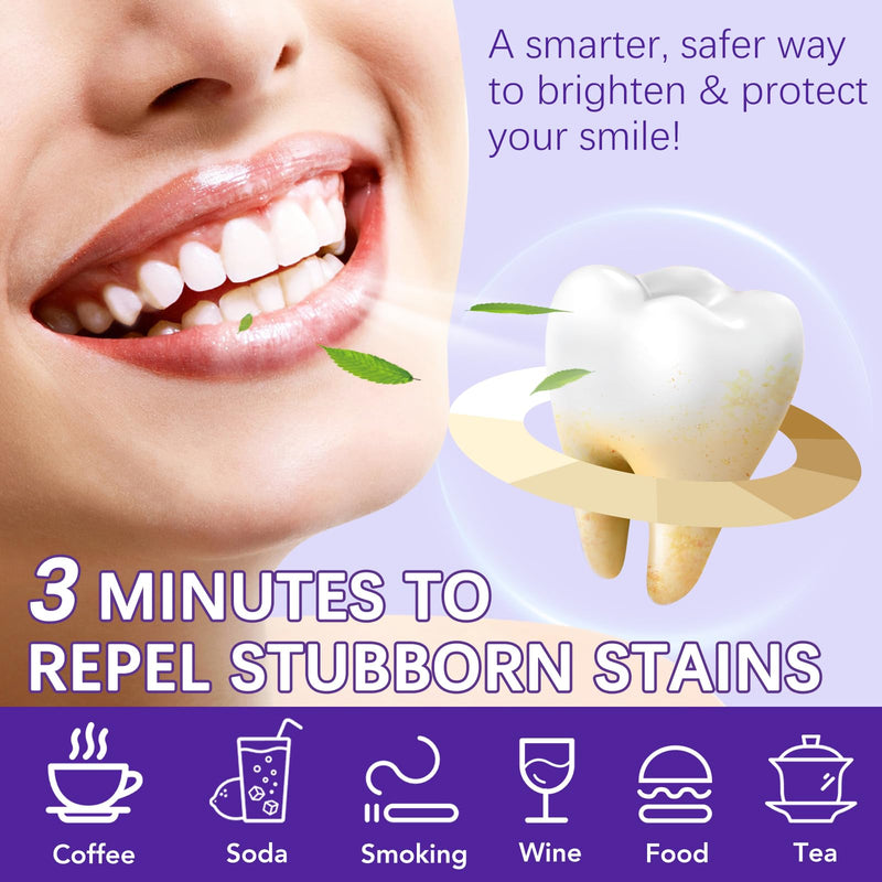 Teeth Whitening Powder & Booster – Enamel Safe, Sensitive Teeth, Fresh Breath (35g)