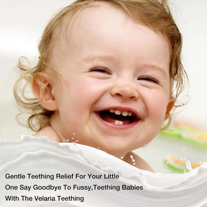 Teething Roller for Babies - All Natural Chamomile & Rose Oil (3 PCS)