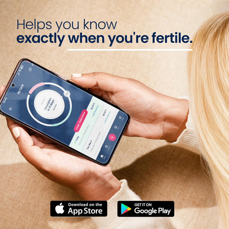Tempdrop Wearable Ovulation Tracker – Sleep-Based BBT Monitor & Fertility App