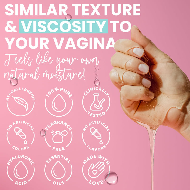 Hydro GYN Vaginal Moisturizer | Terramed Just Think Comfort | Long-Lasting Hydration with Hyaluronic Acid & Vitamin E