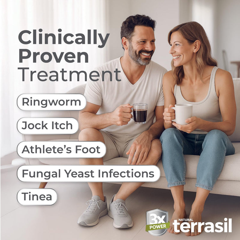 Terrasil Clotrimazole Antifungal Cream – Relief for Fungal Infections (1 oz) | Athlete’s Foot, Jock Itch, Ringworm | FSA/HSA Eligible