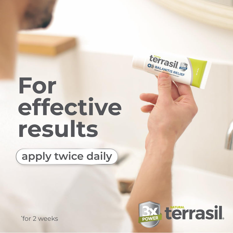 Terrasil Balanitis Relief – Natural Men’s Foreskin Ointment for Soothing Comfort