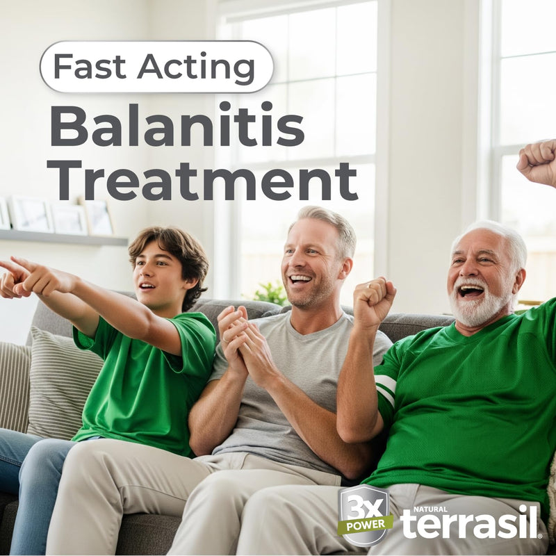 Terrasil Balanitis Relief – Natural Foreskin Ointment for Itch, Irritation & Inflammation | Dermatologist Tested