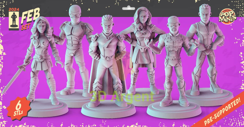 The Boys Figures compatible D&D DragonLance Miniatures Pop Minis