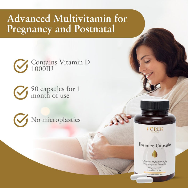 The Essence Capsule – Pregnancy & Prenatal Multivitamin with Choline