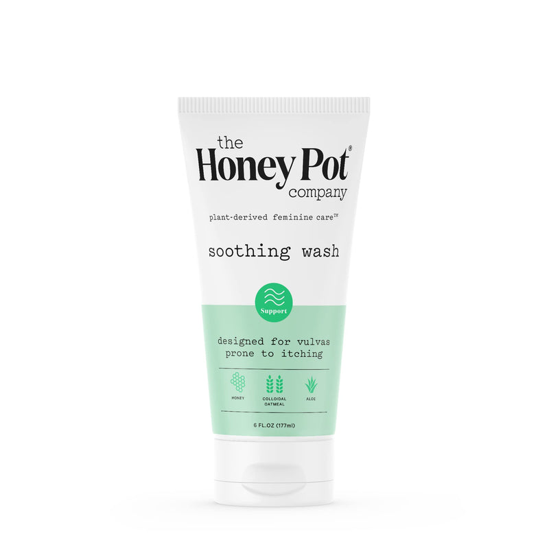 The Honey Pot Company - Anti-Itch Colloidal Oatmeal Wash | Ultra Mild Feminine Care | 6 fl oz