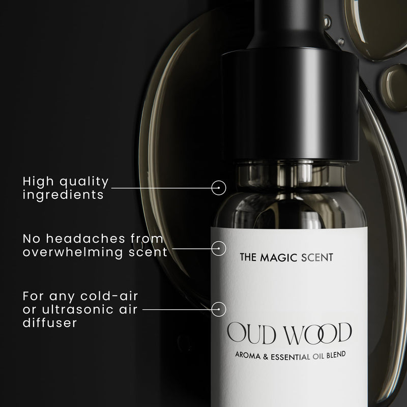 Magic Scent Oud Wood Diffuser Oil – 0.3 fl oz (10 mL)
