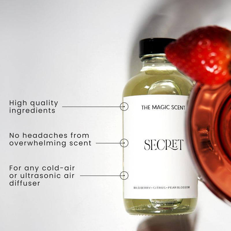 The Magic Scent Secret Diffuser Oil - Luxury Hotel & Home Fragrance (16.5 fl oz / 500 mL)