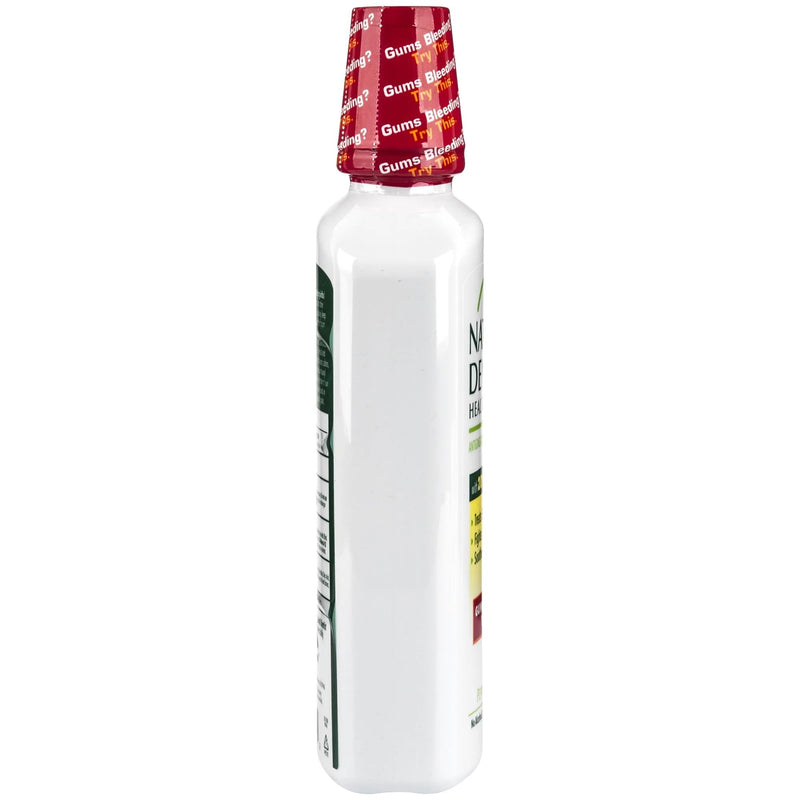 The Natural Dentist Mouthwash Healthy Gums Peppermint Twist 16.9 fl oz | Daily Oral Rinse