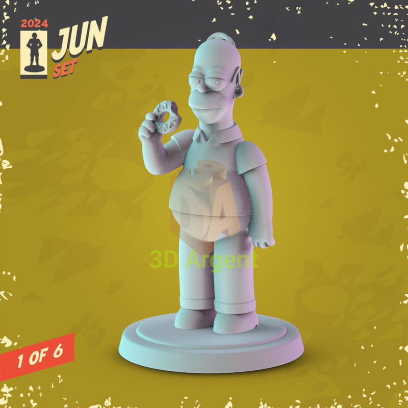 The Simpsons Figures compatible D&D DragonLance Miniatures Pop Minis