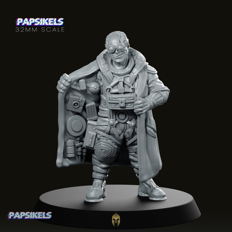 The Smuggler Cyberpunk Miniature Rogue Trader Contraband