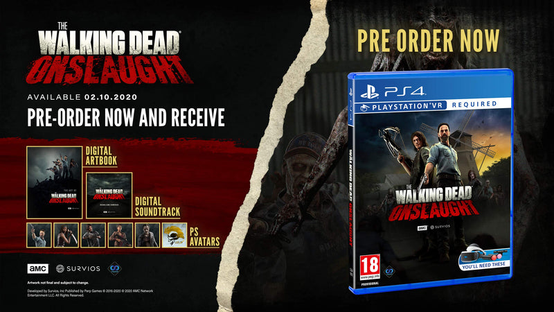The Walking Dead: Onslaught PS4 VR
