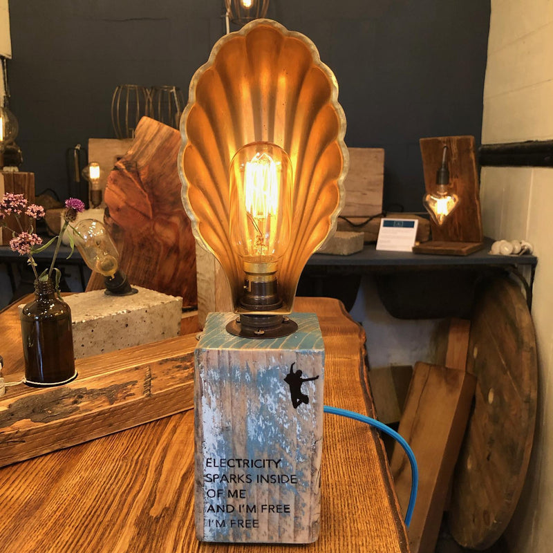 Theatre Footlight Personalised Table Lamp