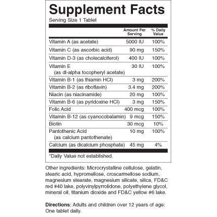 Therems Multivitamin - 130 Tablets | Rugby