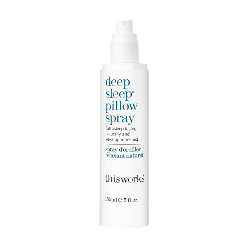 THISWORKS Deep Sleep Pillow Spray – Fast-Acting Rest Formula with Lavender, Vetivert & Camomile – 150 ml
