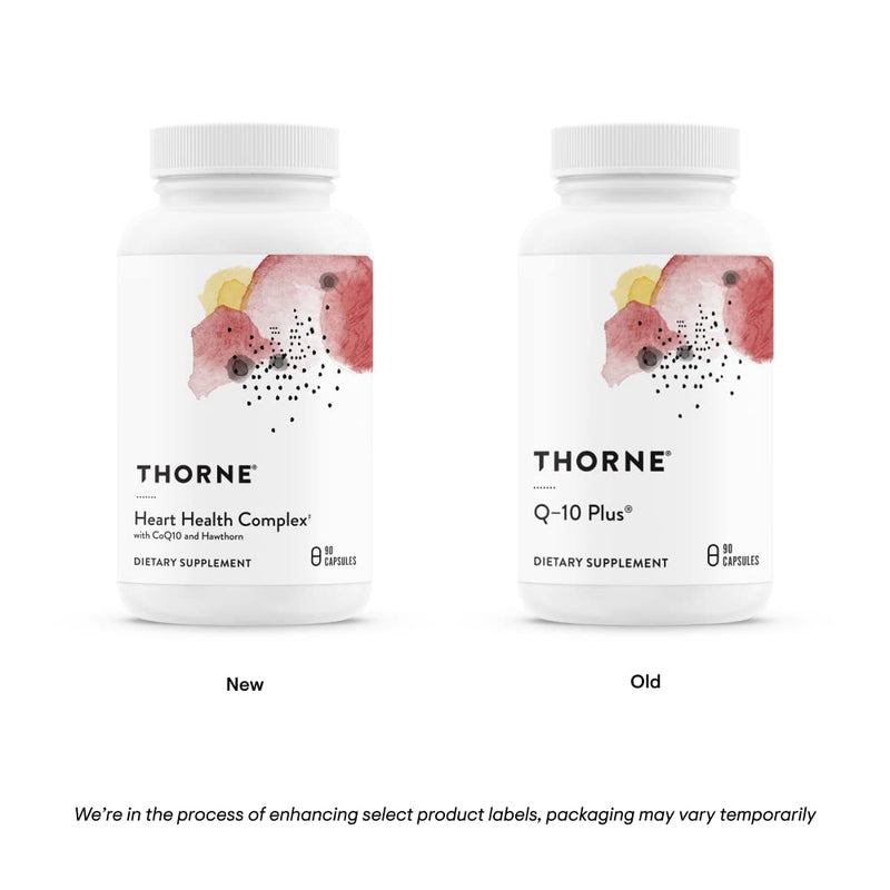 THORNE Heart Health Complex – CoQ10, Taurine & Hawthorn | 90 Capsules