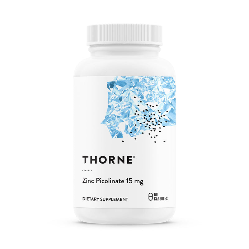 THORNE Zinc Picolinate 15 mg – Immune, Skin, Eye & Reproductive Health