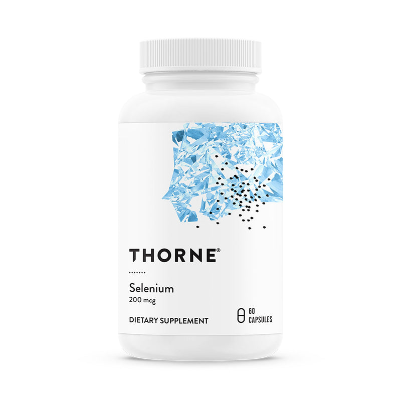 Thorne Selenium 200 mcg Supplement – Antioxidant Support | 60 Caps