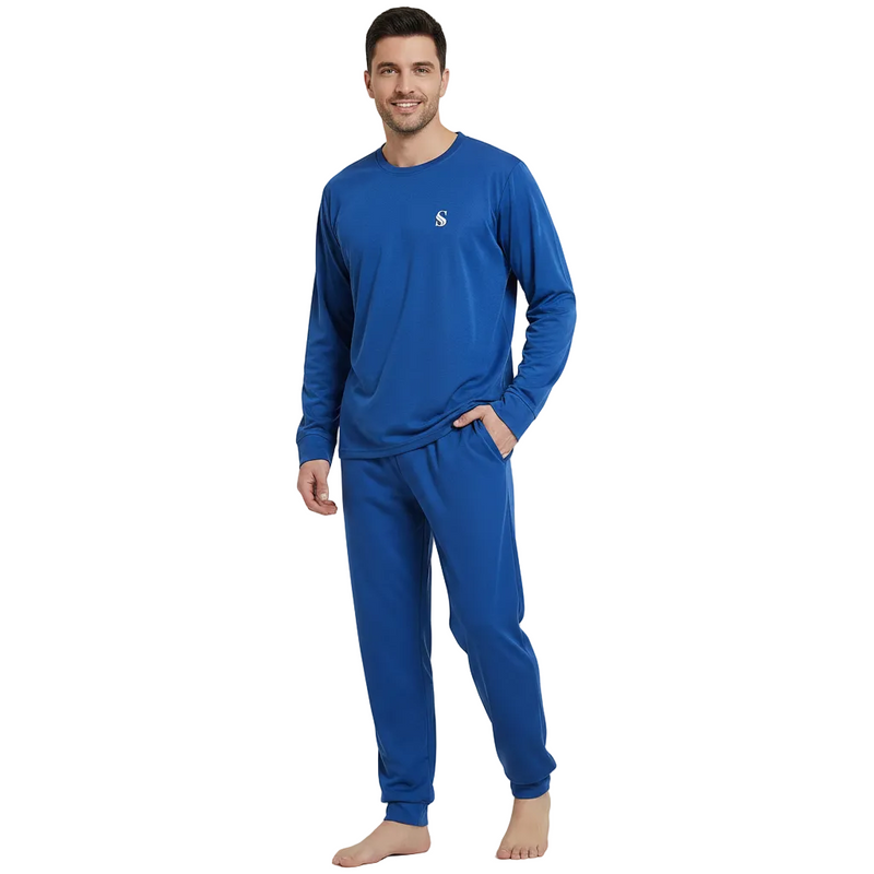 Men's Premium Brushed Fabric Loungewear Set Elevate Your Comfort